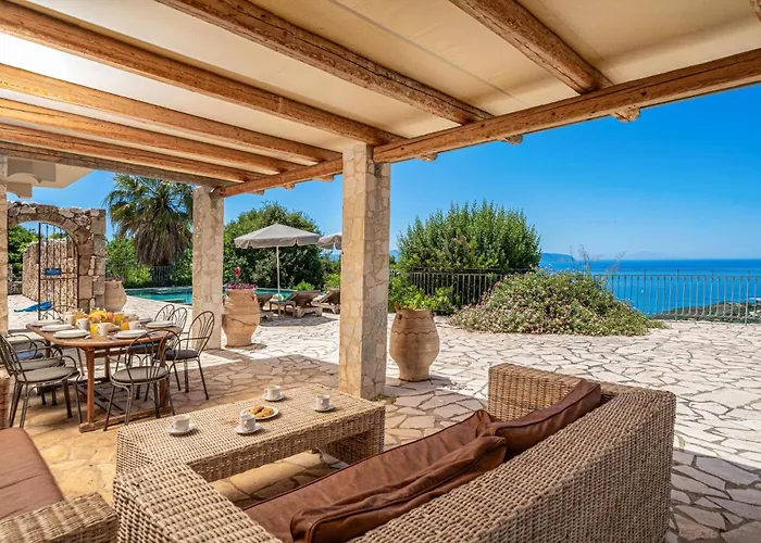 فيلة Hlazeika By Skala (Kefalonia)
