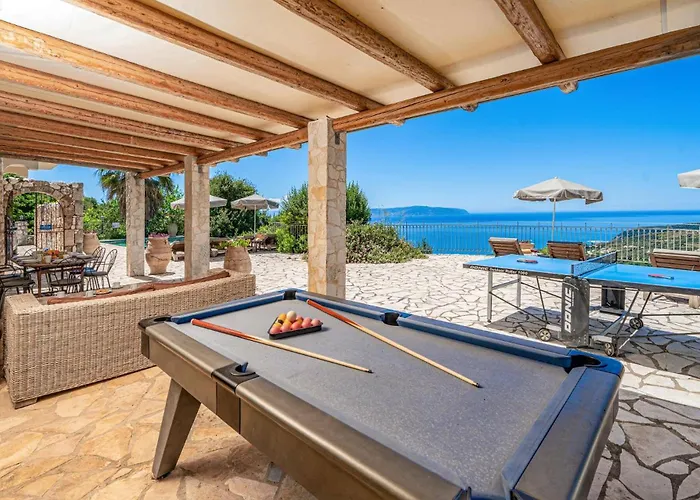 فيلة Hlazeika By Skala (Kefalonia)