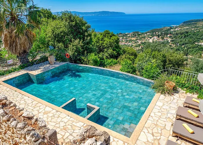 فيلة Hlazeika By Skala (Kefalonia)